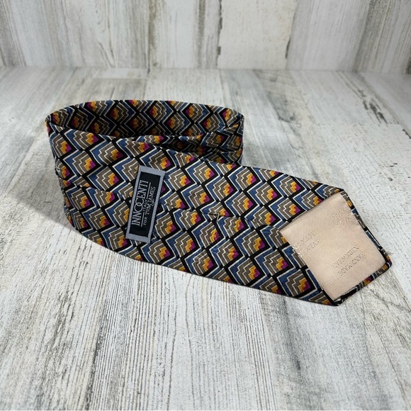 Innocenti for Tom James Handmade Silk Tie #60 - Picture 6 of 9